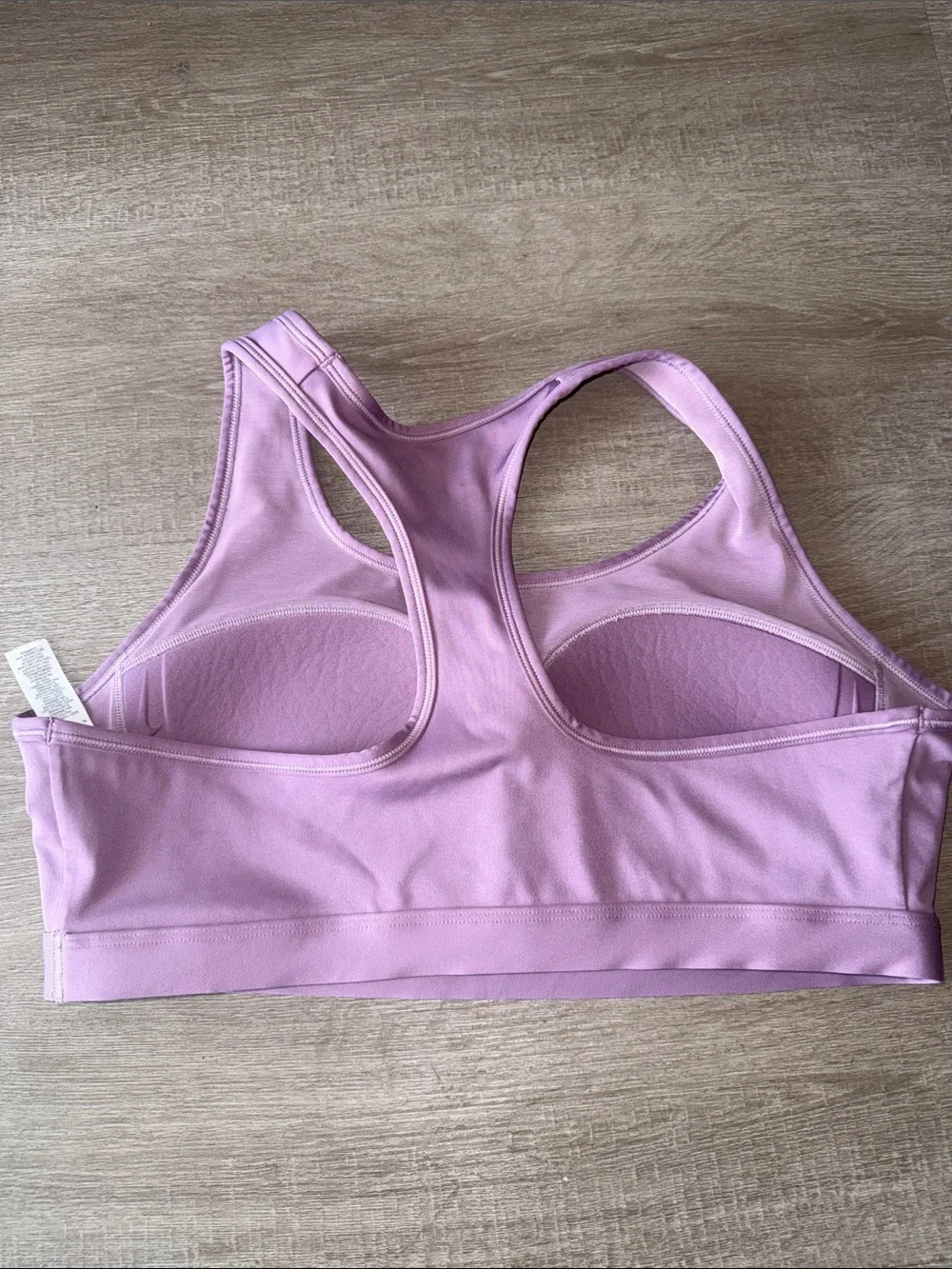 Nike Dri-FIT Mauve Purple Racerback Sports Bra Size XL